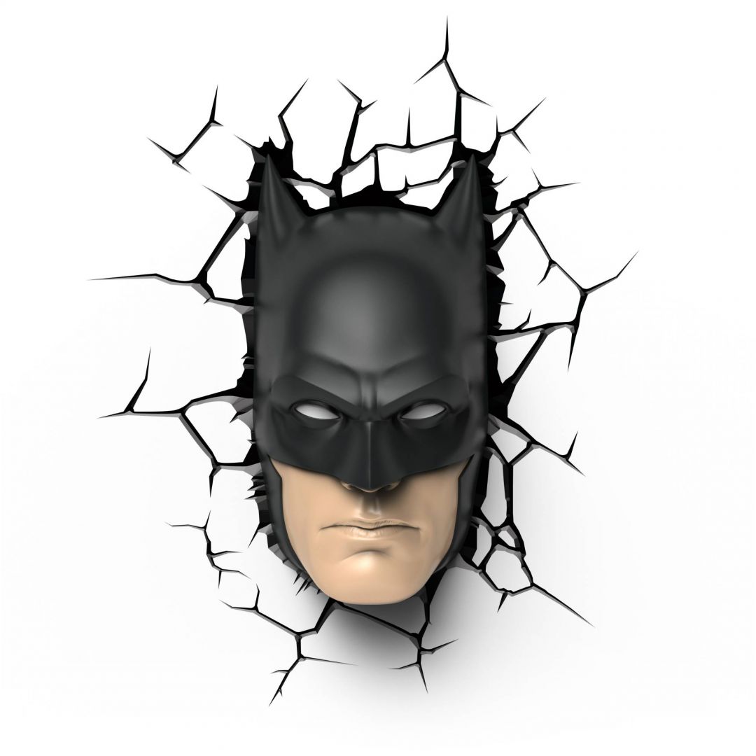 Batman Mask 3d Led Wall Light Komixy Sk Batman Mask 3d Led Wall Light